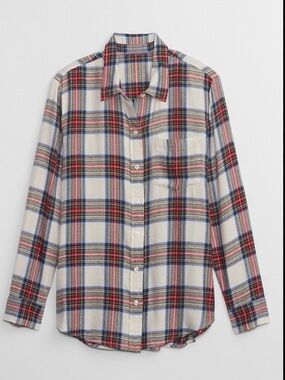 GAP Multi Plaid  Button-Up Shirt